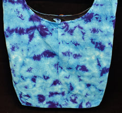 Tie Dye Cotton Monk Shoulder Bag