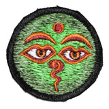 Buddha Eyes Sew On Patch - 6cm