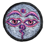 Buddha Eyes Sew On Patch - 6cm