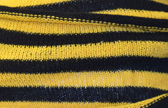 Long Double Striped Cotton Hair Band