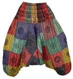 Tibetan Patchwork Harem Trousers