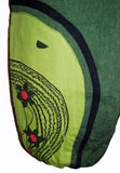 Hippy Flower Pattern Cotton Trousers