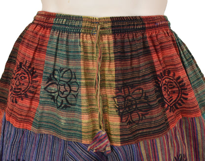 Tibetan Patchwork Harem Trousers