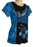 Flower Print T-Shirt Top