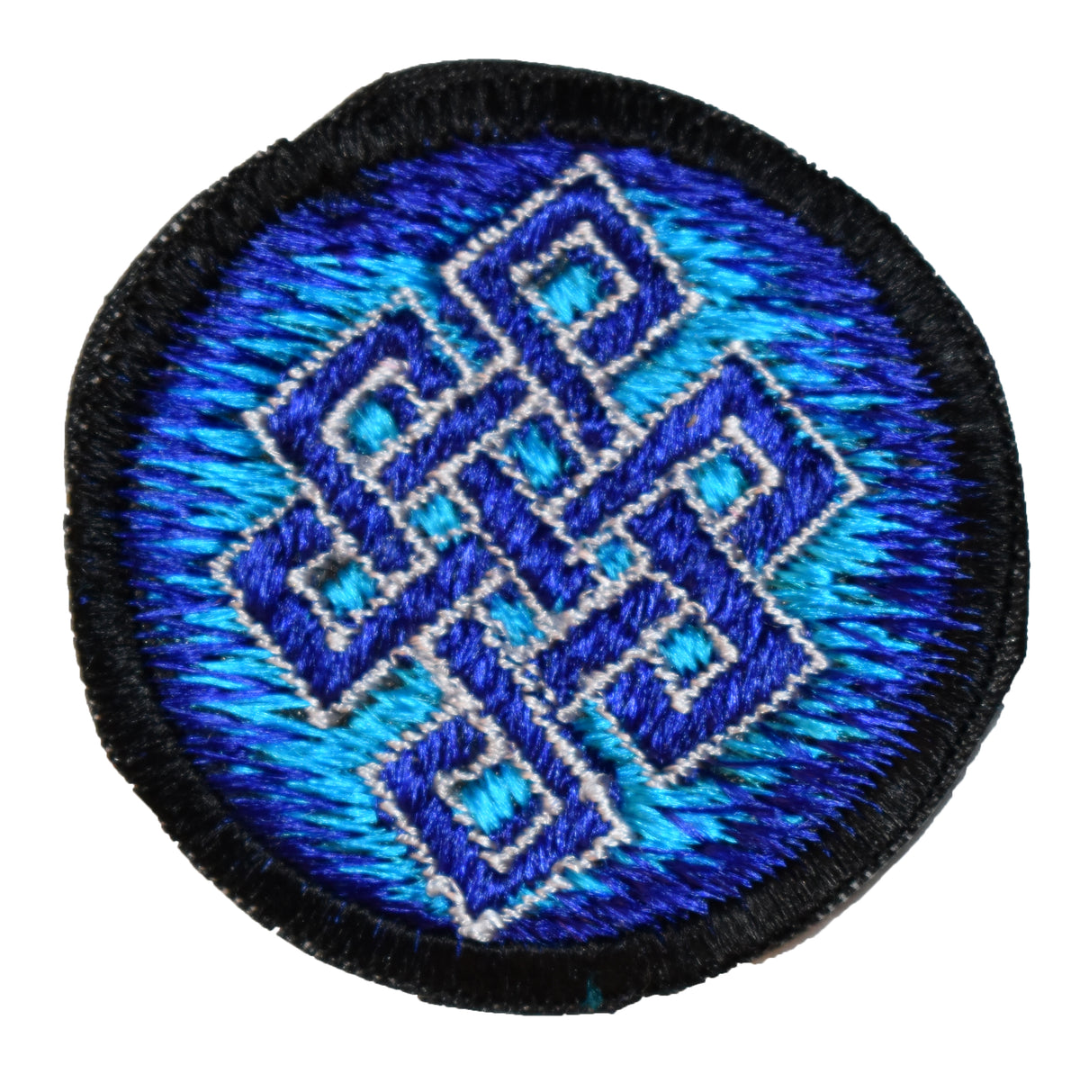 Tibetan Knot Sew on Patch - 6cm