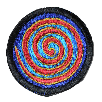 Spiral Sew on Patch - 6cm