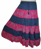Crinkle Cotton Gypsy Skirt