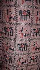 Elephant Print Cotton Trousers