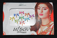 Dragonfly Bindis Body Sticker