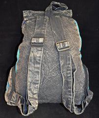 Stonewashed Cotton Om Back Pack Bag