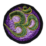 Aum Om Sew On Patch - 6cm