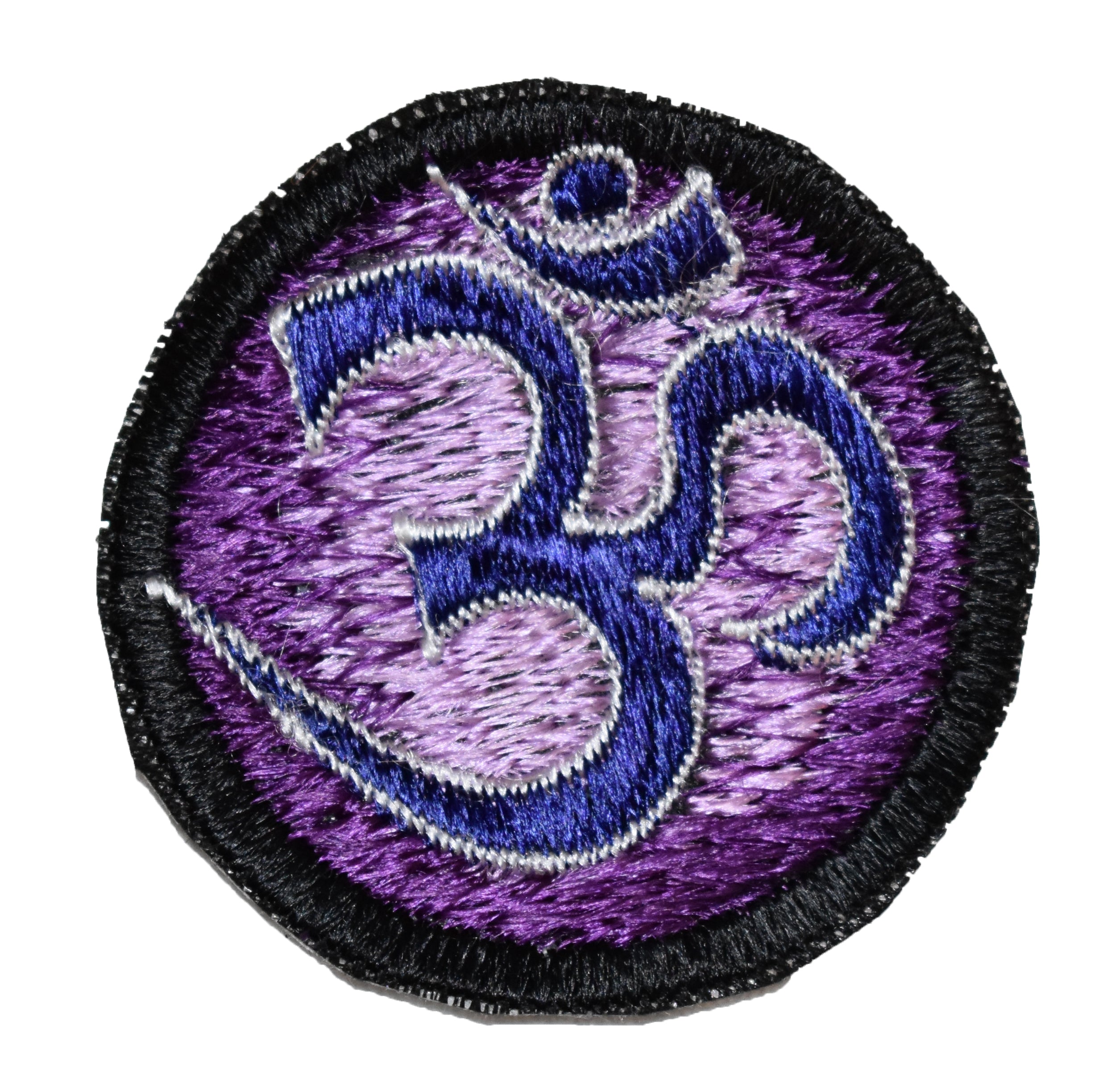 Aum Om Sew On Patch - 6cm