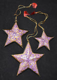 Christmas Festive Star Bauble Set