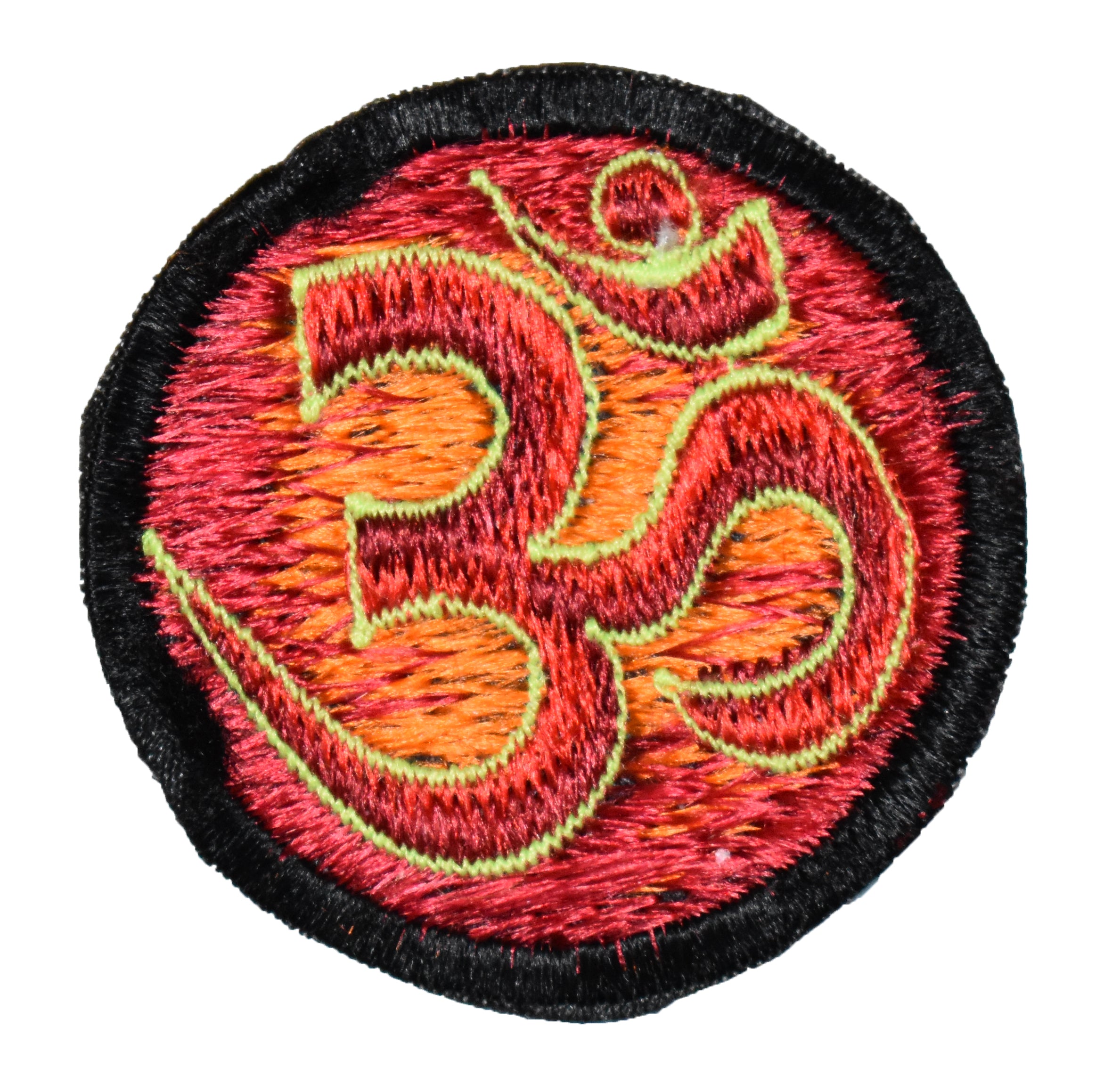 Aum Om Sew On Patch - 6cm