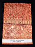 Sari Silk Cover Rag Paper Notebooks