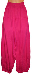 Striped Cotton Wide Leg Trousers