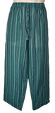 Classic Striped Cotton Trousers