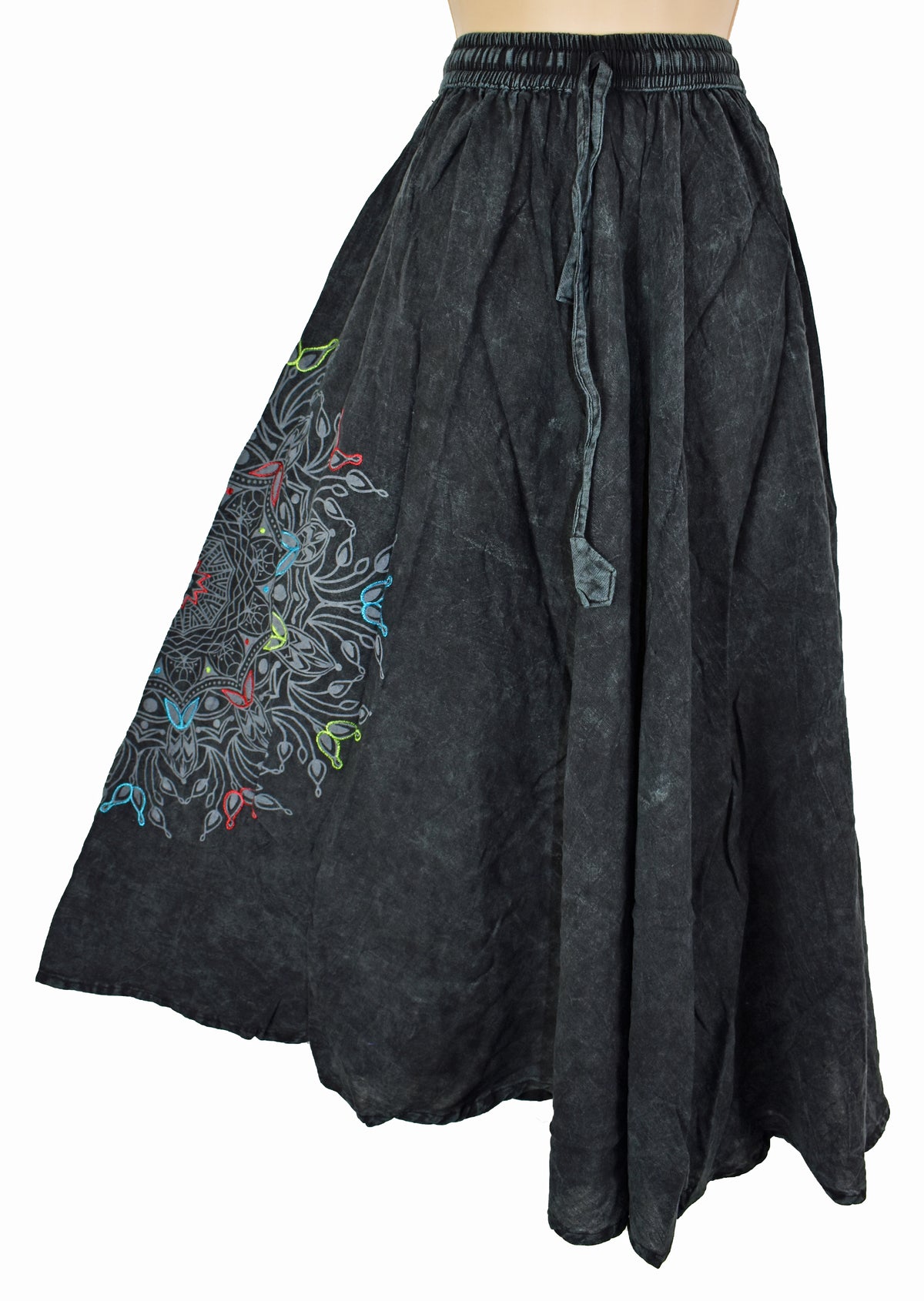 Mandala Print Skirt