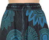 Circle Mandala Print Skirt