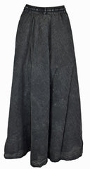Circle Mandala Print Skirt
