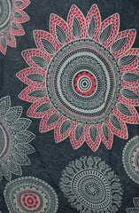Circle Mandala Print Skirt