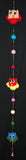 Fair Trade Bead & Felt Owl Hanging Dangley String