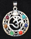 7 Chakra Om Pendant