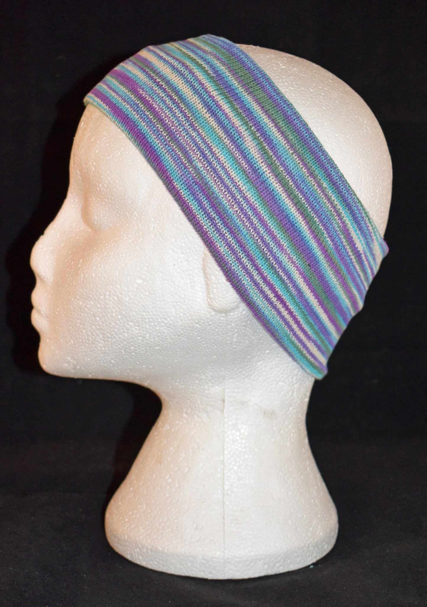 Striped Cotton Hair Band