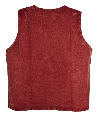 Patchwork Cotton Waistcoat