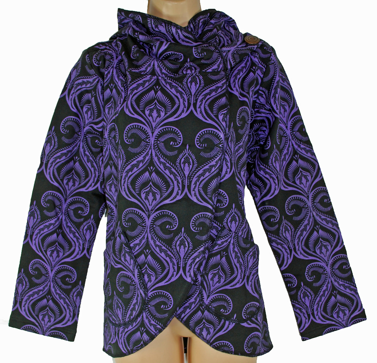 Cross Over Cotton Jacket