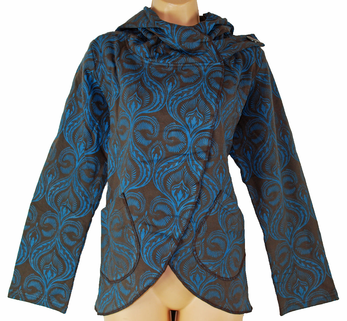 Cross Over Cotton Jacket