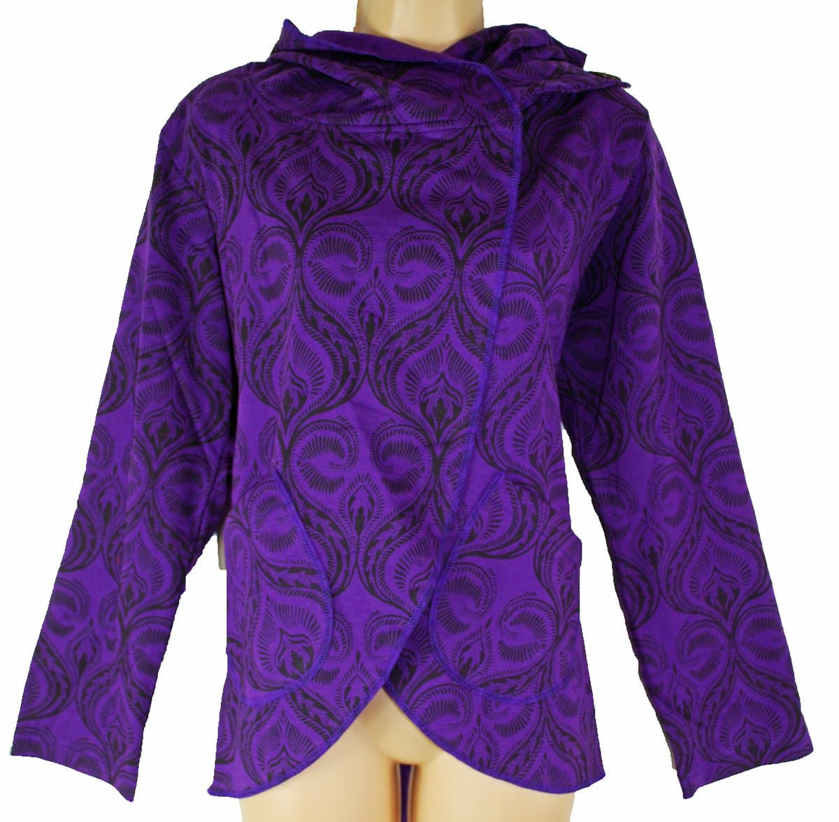 Cross Over Cotton Jacket