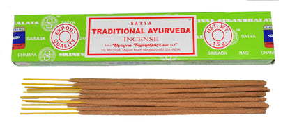 Satya Traditional Ayurveda Incense 15g 12 Sticks