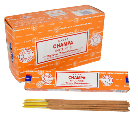 Satya Champa Incense 15g 12 Sticks