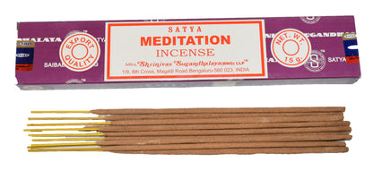 Satya Meditation Incense 15g 12 Sticks