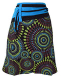 Mandala Print Cotton Skirt