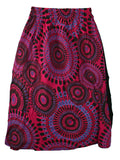 Mandala Print Cotton Skirt