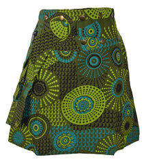 Popper Miniskirt