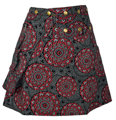 Popper Miniskirt