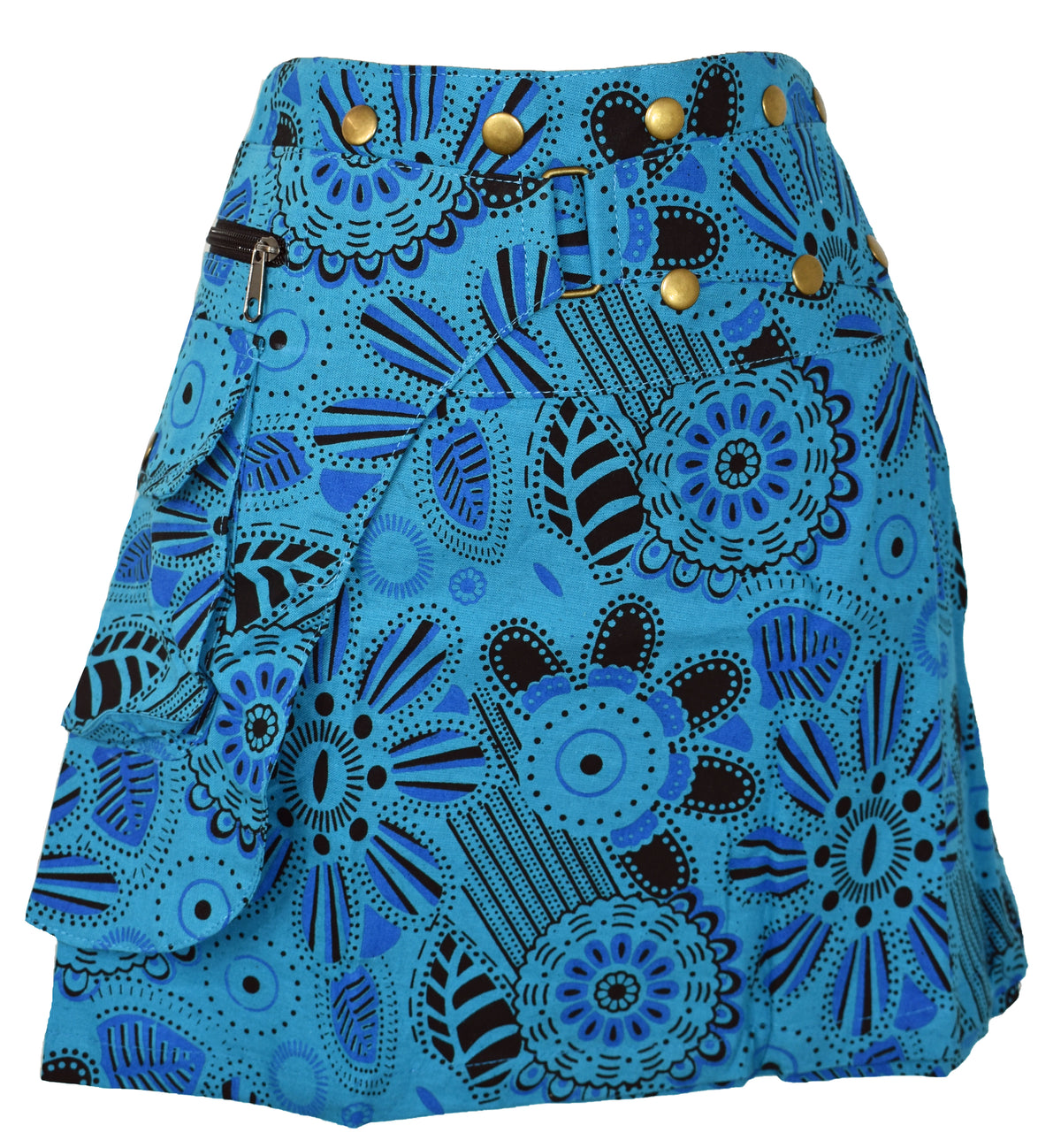 Popper Miniskirt