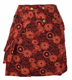 Popper Miniskirt