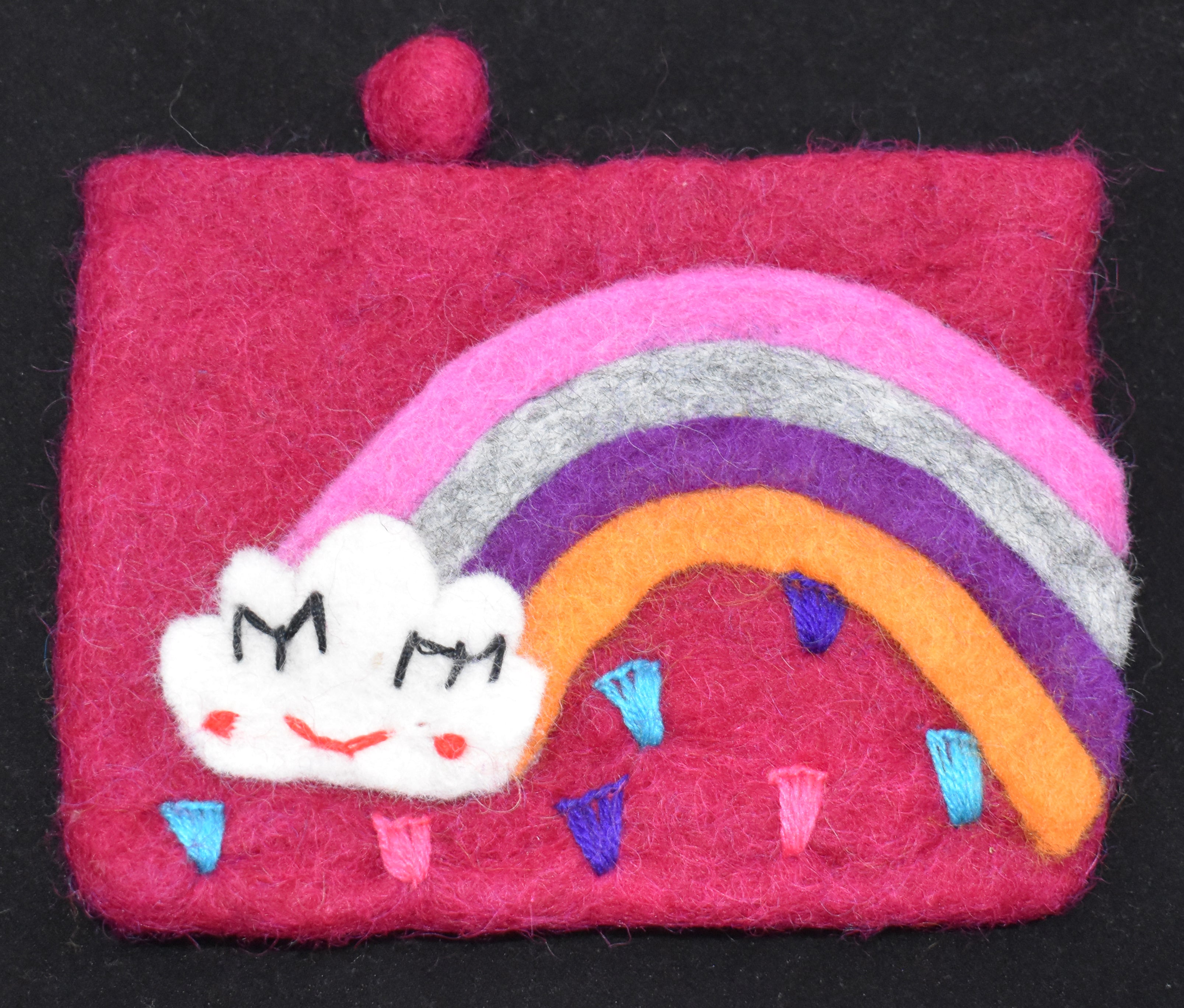 Felt Purse - Happy Cloud