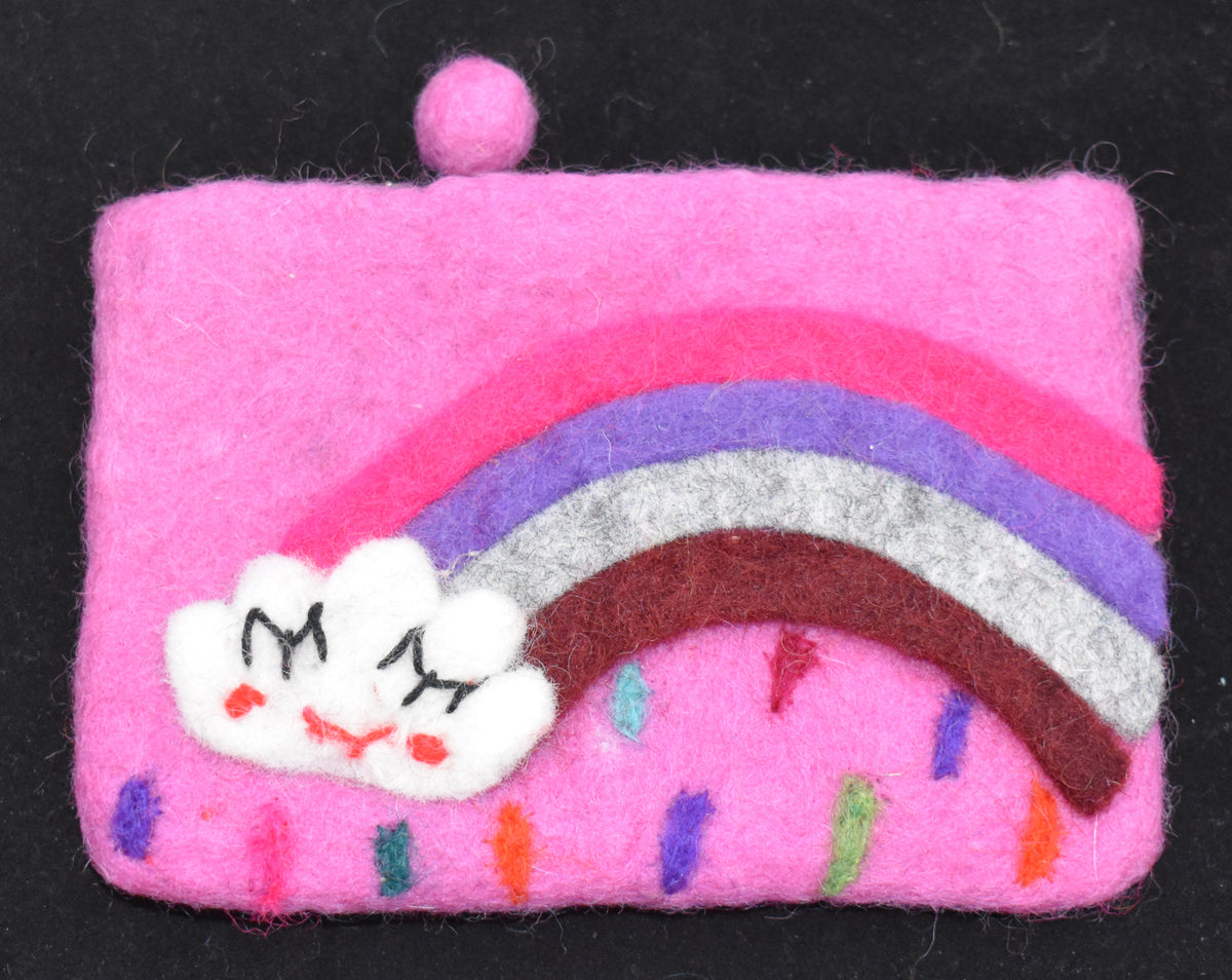 Felt Purse - Happy Cloud