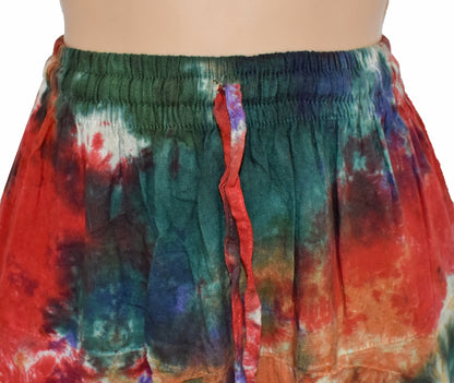 Pixie Hem Tie Dye Skirt - Small