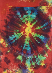 Tie Dye Pinafore Dress