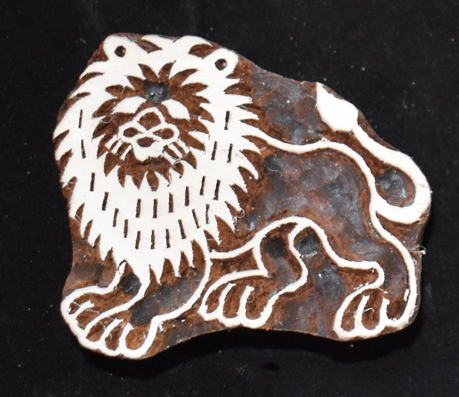 Indian Wood Printing Block - Animals